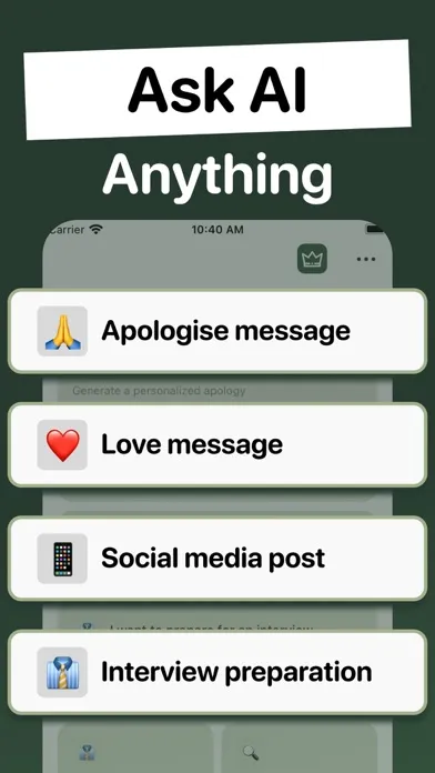 AI Chatbot: Paragraph Writer Screenshots