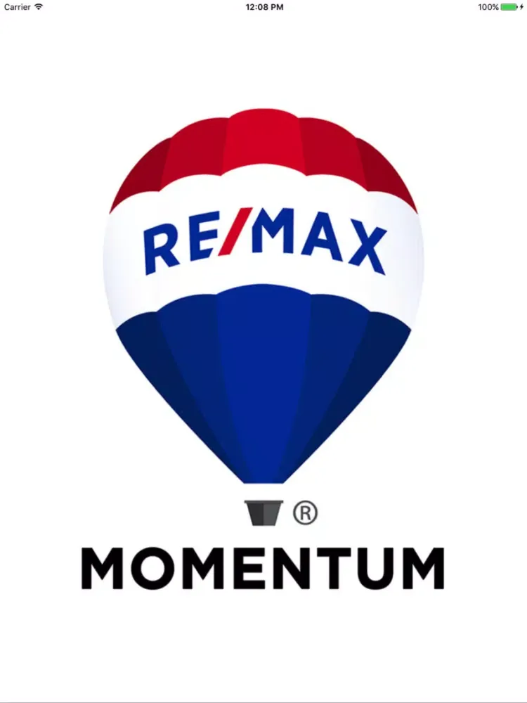 Tangkapan skrin CRM RE/MAX Momentum iPad 