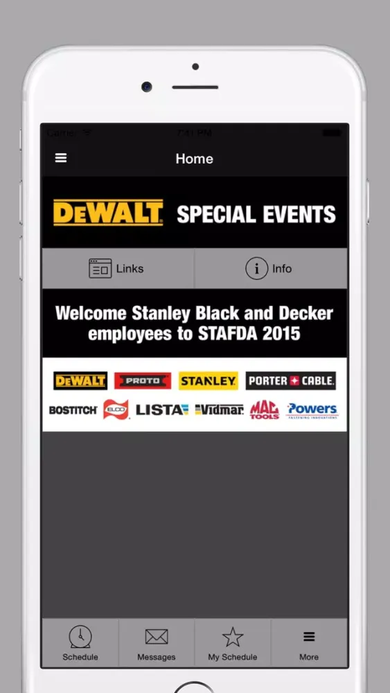 DEWALT Special Events スクリーンショット