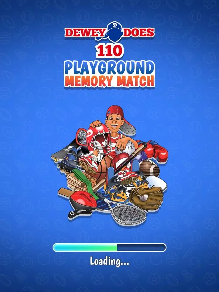 Dewey Does - Memory Match Game iPad  स्क्रीनशॉट