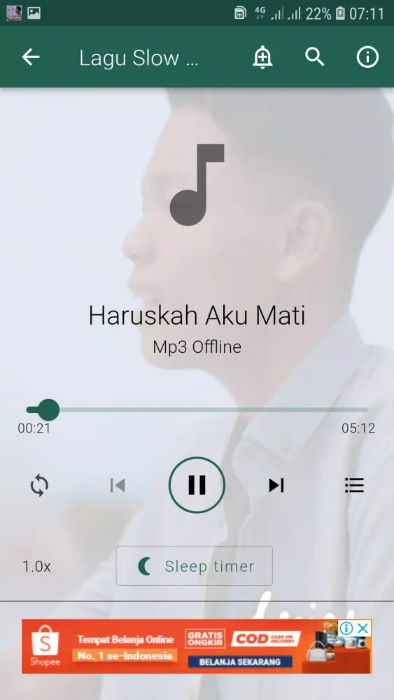 Tangkapan layar Haruskah Aku Mati Offline