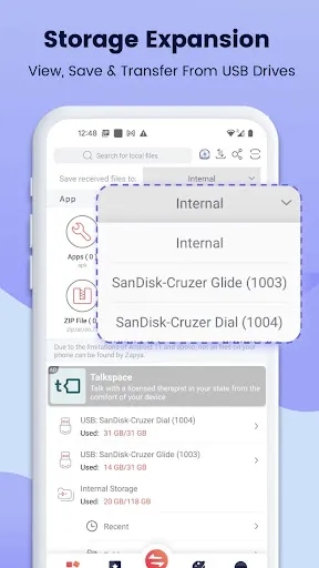 Zapya - File Transfer, Share 스크린샷