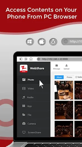 Zapya WebShare - File Sharing  Screenshots