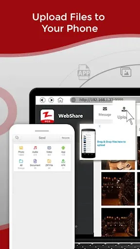 Zapya WebShare - File Sharing  Screenshots