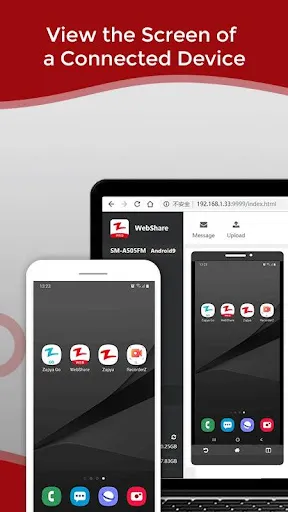 Zapya WebShare - File Sharing  Screenshots