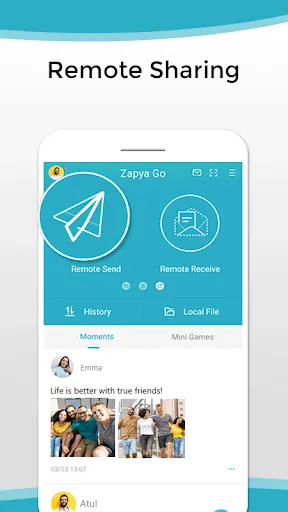 Zapya Go - Share File with Tho Screenshots