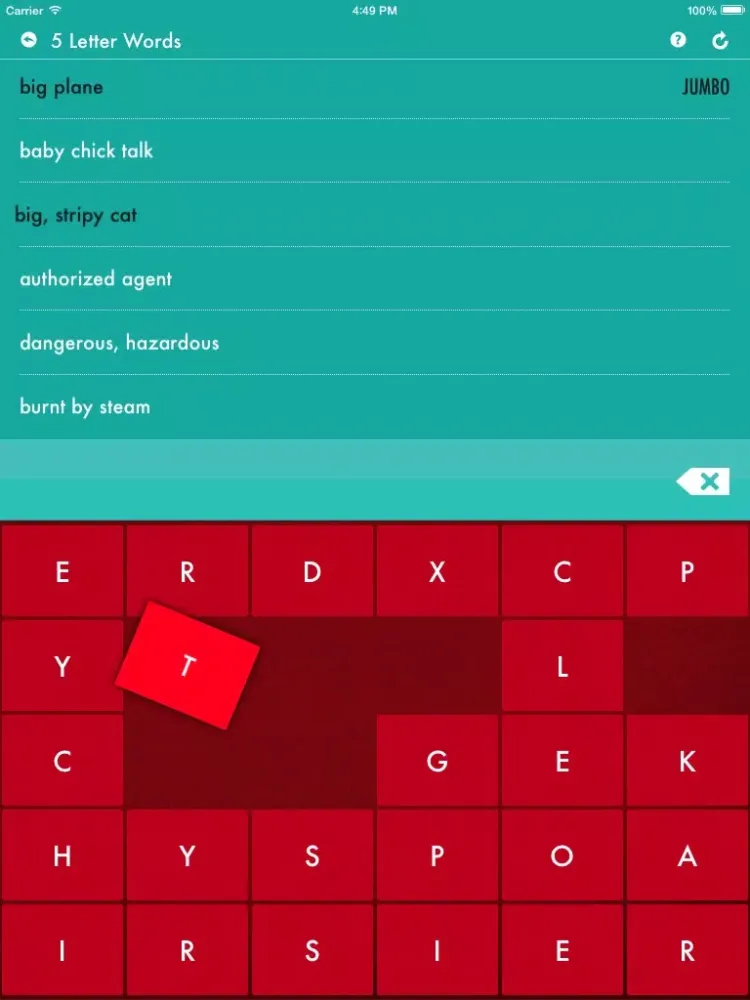 Clever Clues iPad  स्क्रीनशॉट