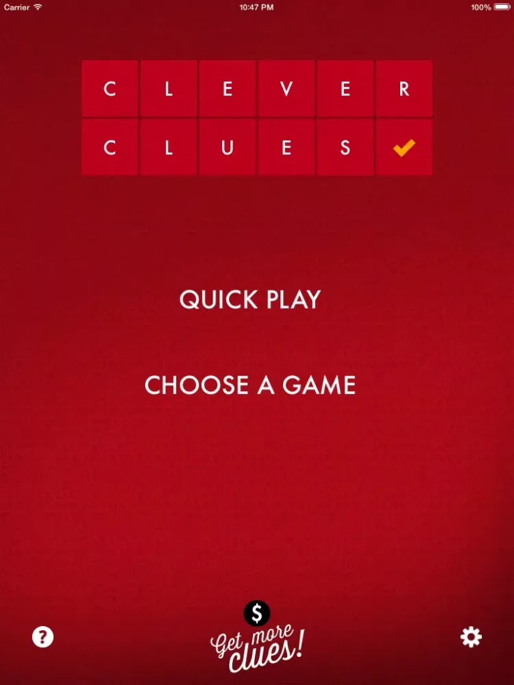 Clever Clues iPad  स्क्रीनशॉट