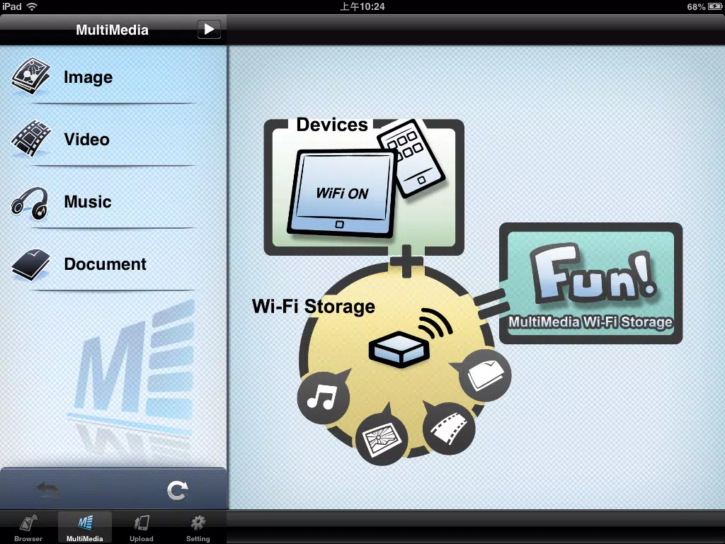 Captures d'écran de Mobile Cloud Storage iPad 
