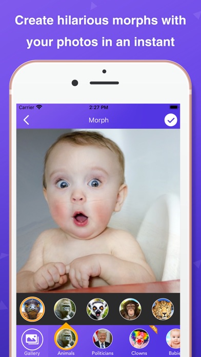 Pic Morph - Photo Face Swap スクリーンショット