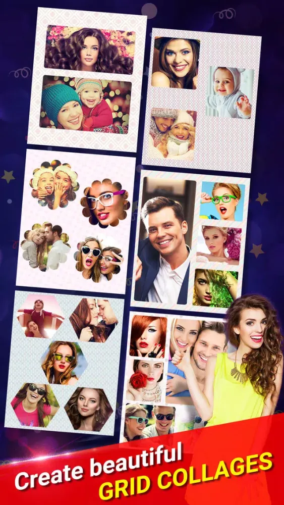 Photo Mixer -Mirror, Frame, Film Strip স্ক্রিনশট
