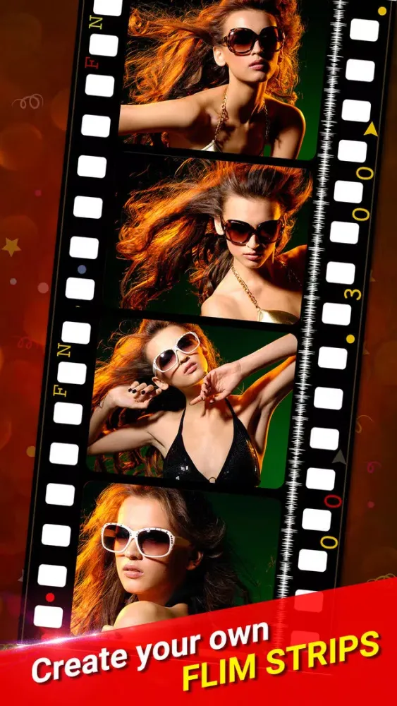 Photo Mixer -Mirror, Frame, Film Strip স্ক্রিনশট
