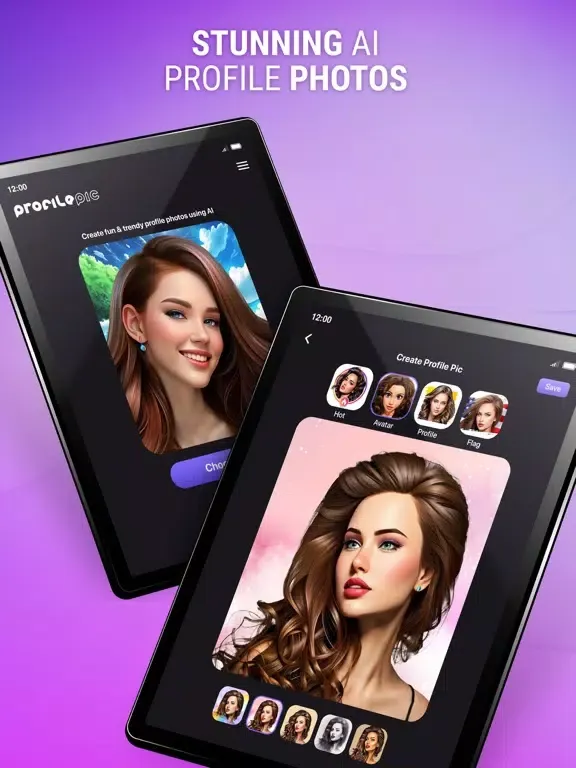 تصاویر Profile Pic - AI Avatar Maker iPad 