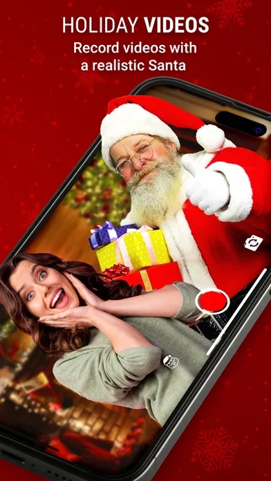 Capturas de tela do Santa In Photos - AI Santa