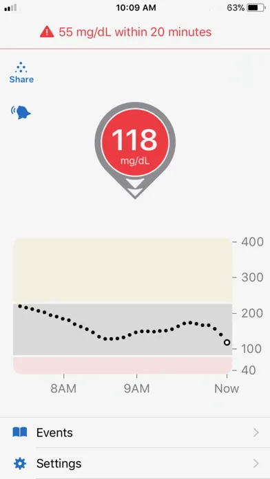 Dexcom G6 স্ক্রিনশট