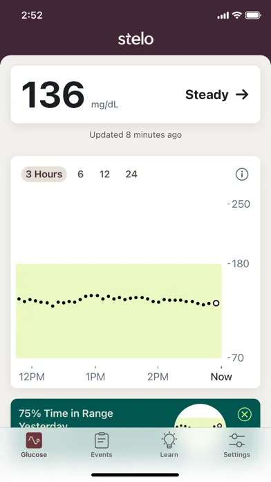 Stelo by Dexcom स्क्रीनशॉट