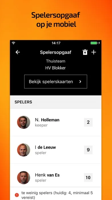 HandbalNL Screenshots