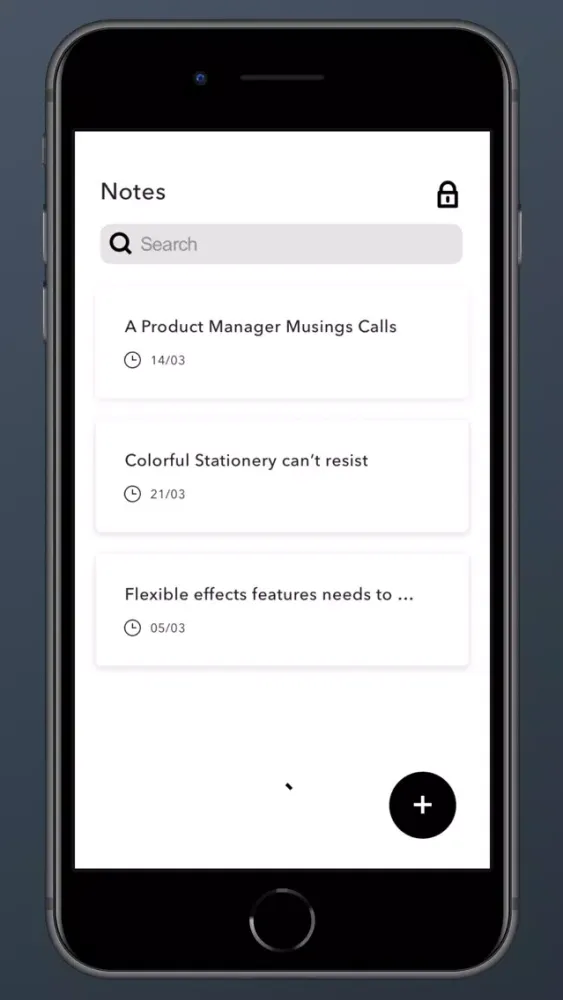 تصاویر Lock Note: Simply secure notes
