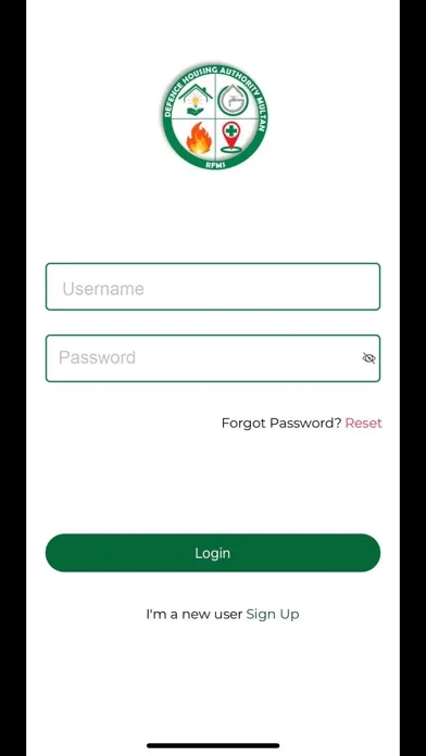 Tangkapan skrin RFMS