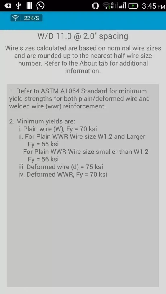 Screenshot di WRI