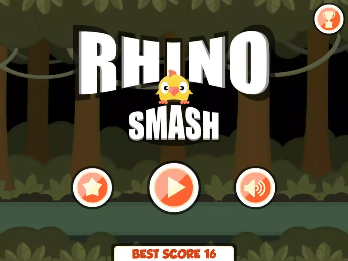 Capturas de pantalla de Rhino Smash the birdie escape iPad 