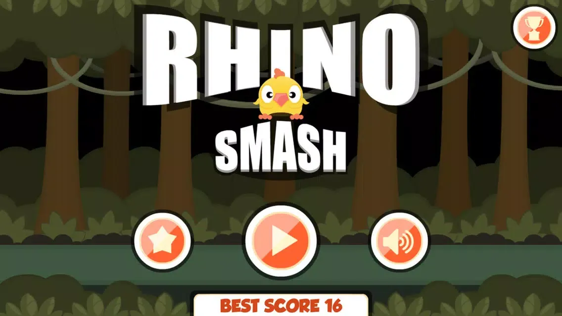 Capturas de pantalla de Rhino Smash the birdie escape
