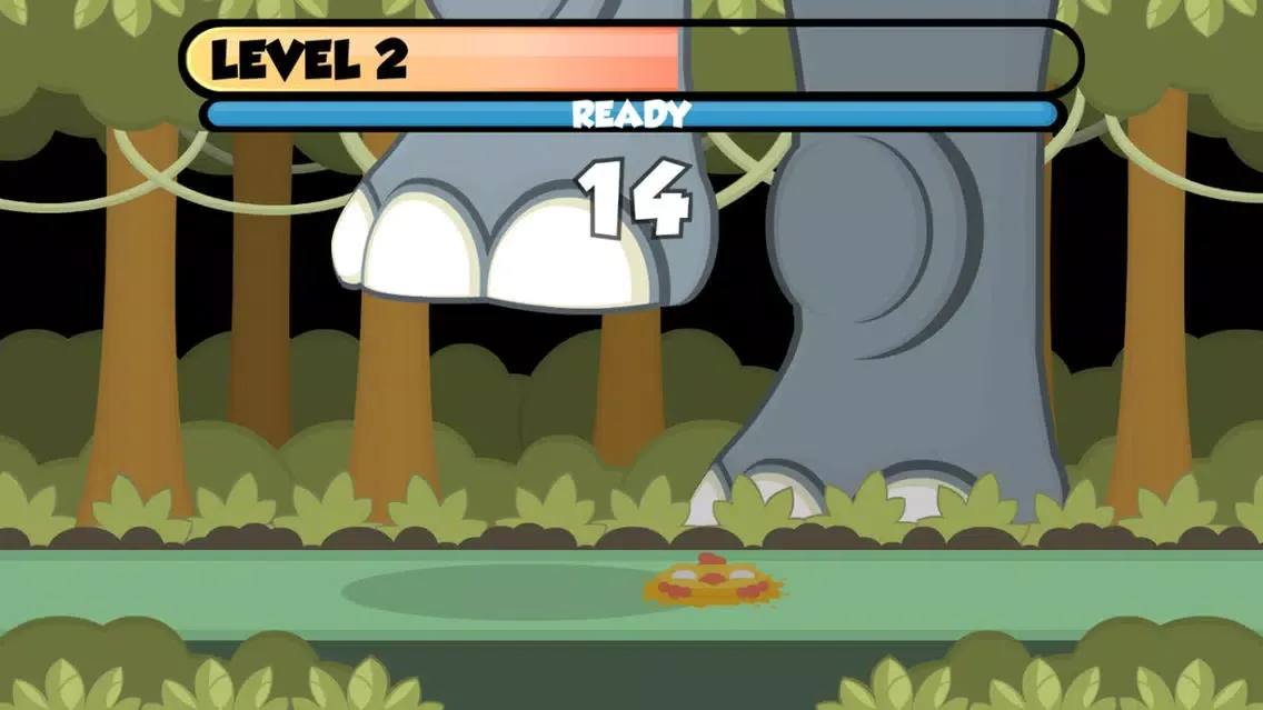 Capturas de pantalla de Rhino Smash the birdie escape