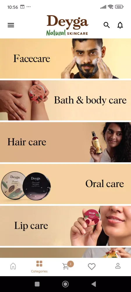 Deyga Organics Ekran Görüntüleri