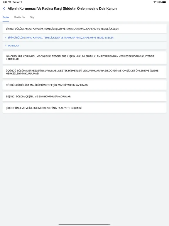 Zrzuty ekranu İzmir Barosu iPad 