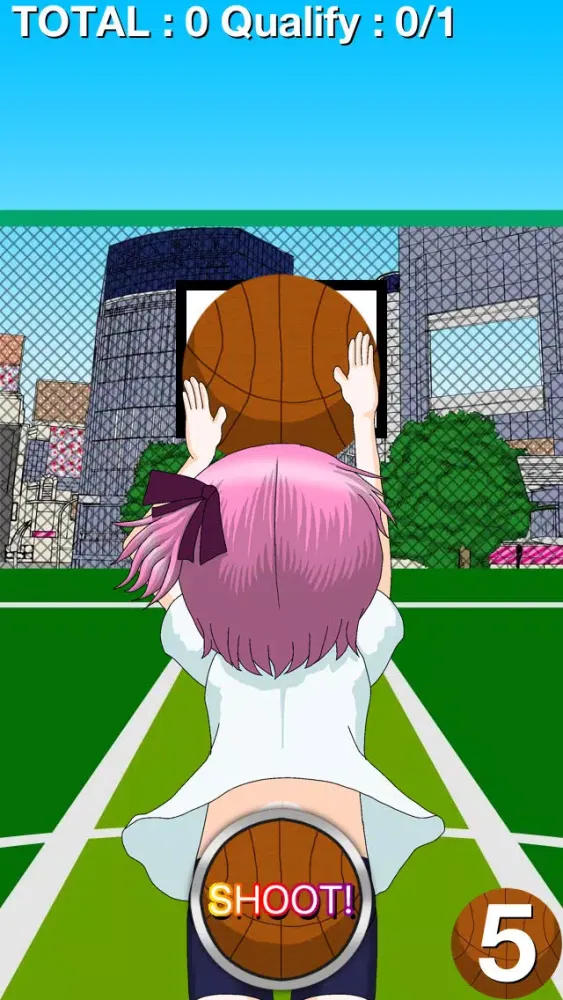 Let's free throw! سکرین شاٹس