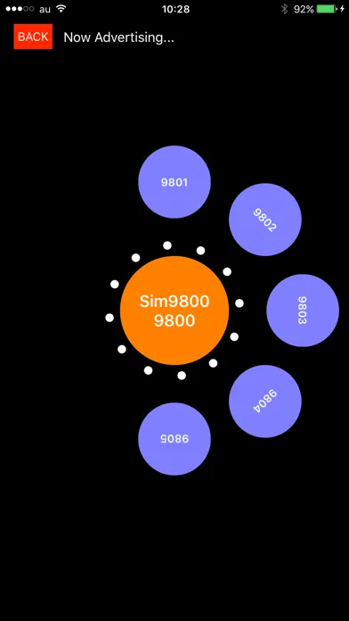 My BLE Simulator سکرین شاٹس