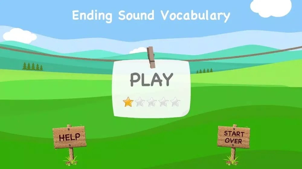 Ending Sound Vocabulary স্ক্রিনশট