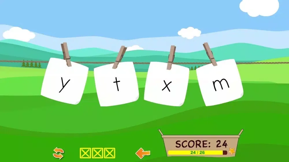 Tangkapan layar Letter Sound Recognition