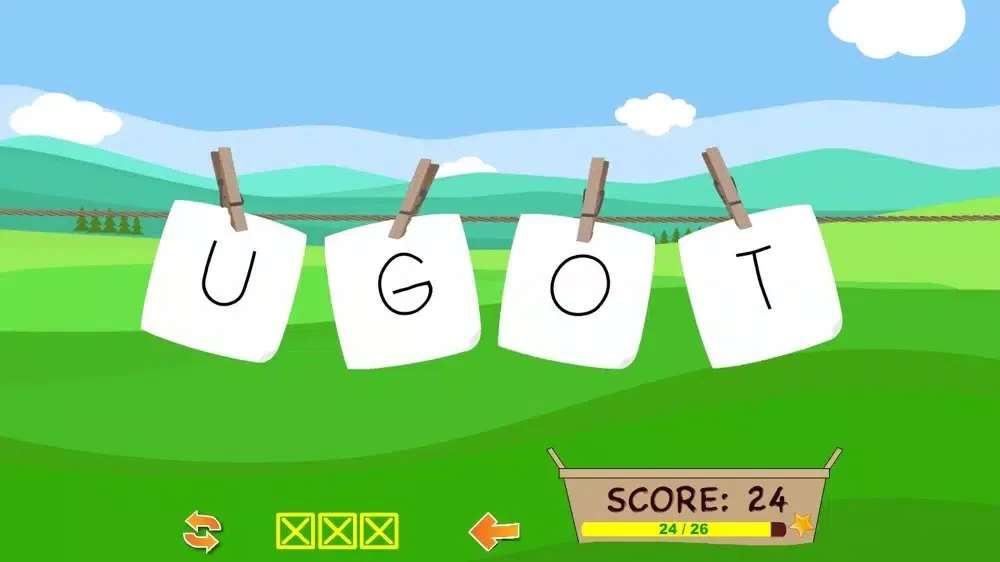 Tangkapan layar Letter Sound Recognition