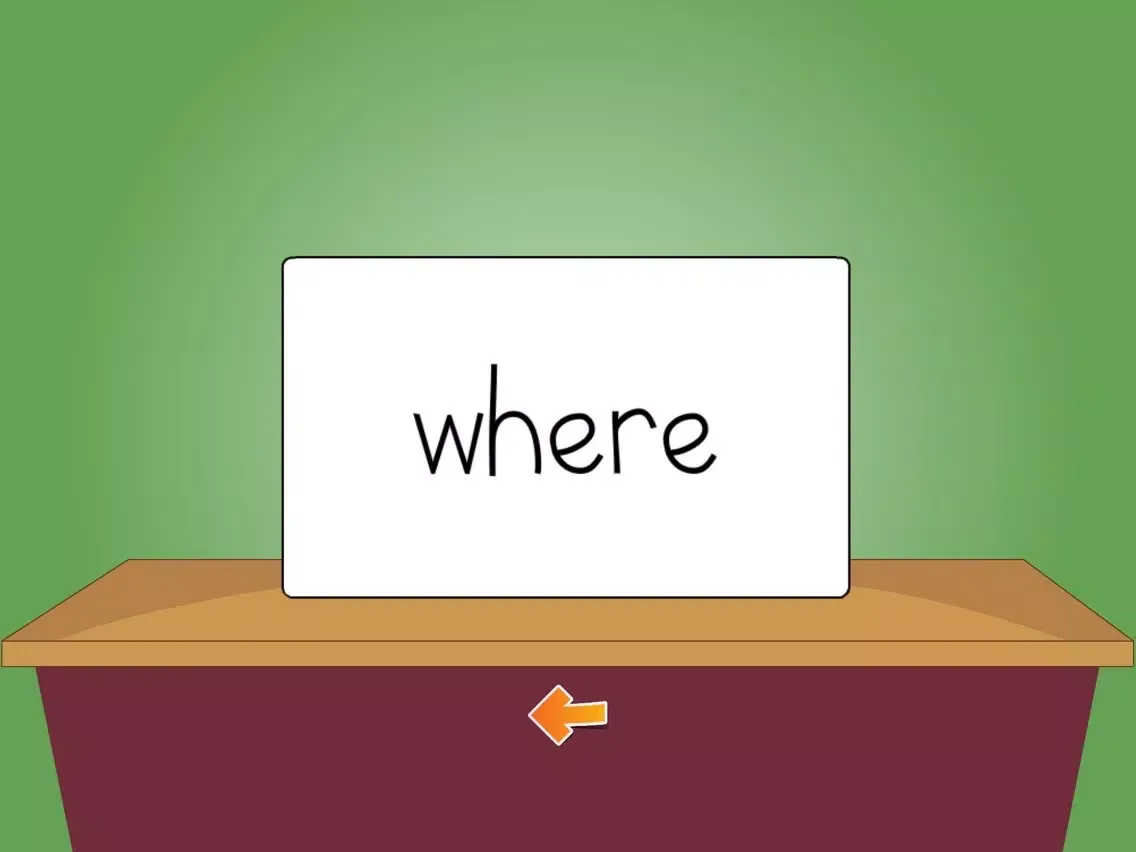 Tangkapan layar Sight Word Flashcards by Dezol iPad 