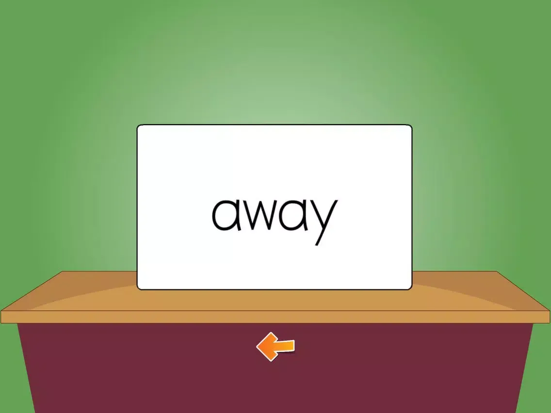 Tangkapan layar Sight Word Flashcards by Dezol iPad 