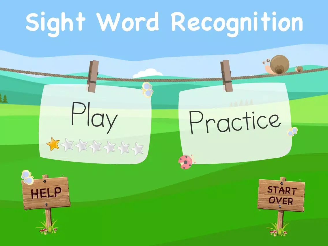 Sight Word Recognition iPad  سکرین شاٹس