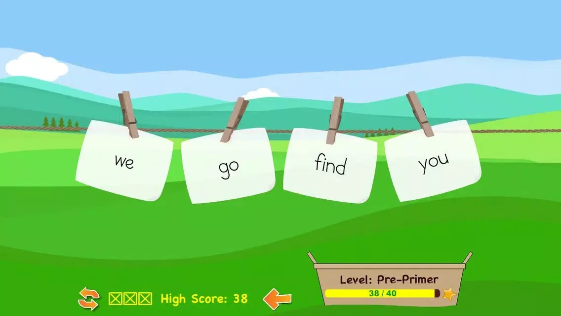 Sight Word Recognition سکرین شاٹس