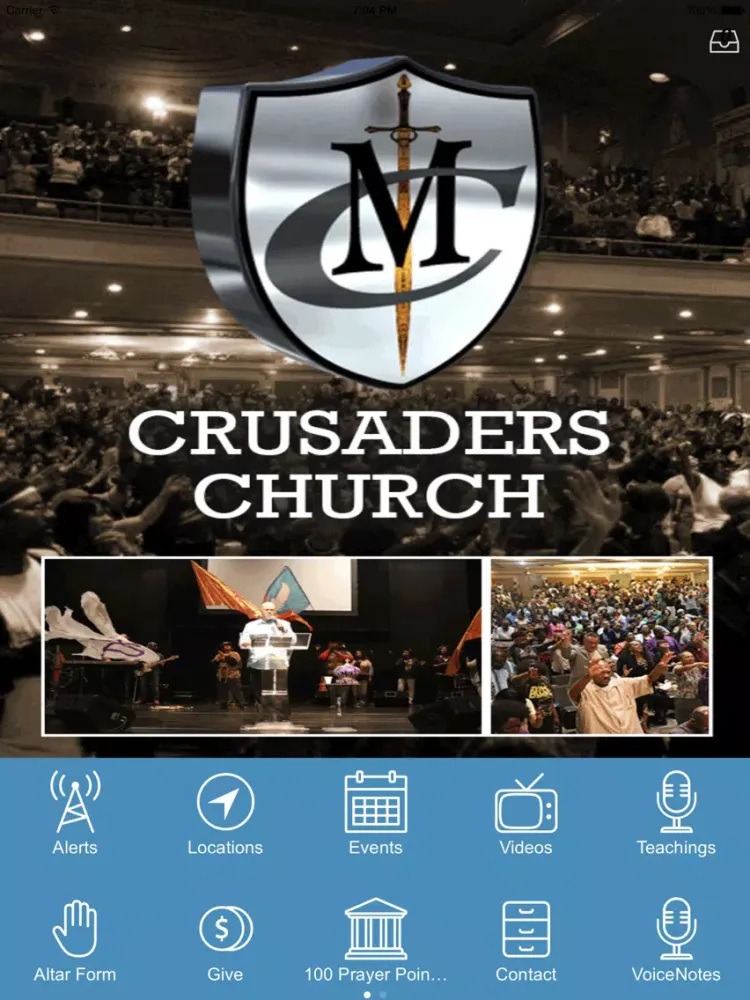 Crusaders Church iPad 应用截图