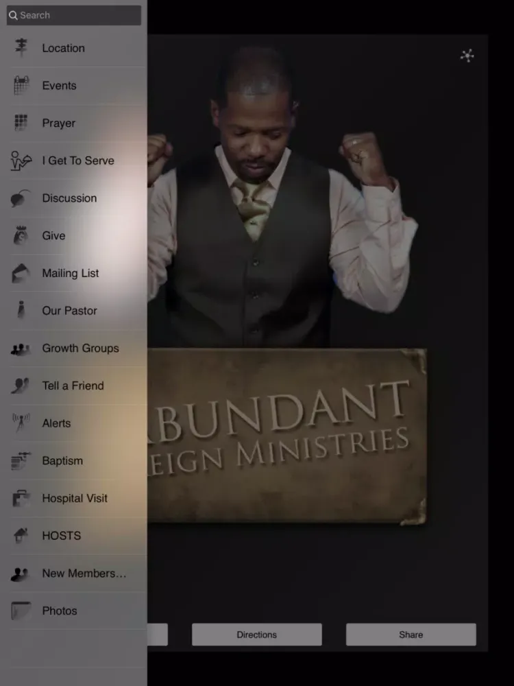 Zrzuty ekranu Abundant Reign Ministries iPad 