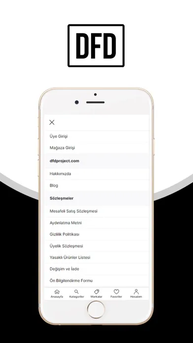 Screenshot di Dfd Project