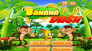 Tangkapan layar Banana Dash : Banana's Super Sonic Baby Monkey & Chimp Jump