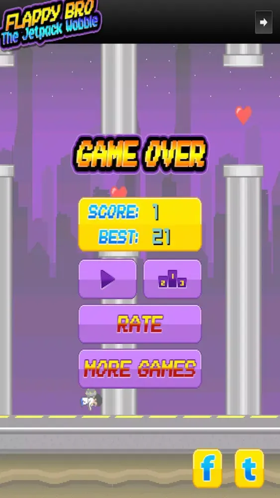 صور Flappy Bro The Jetpack Wobble
