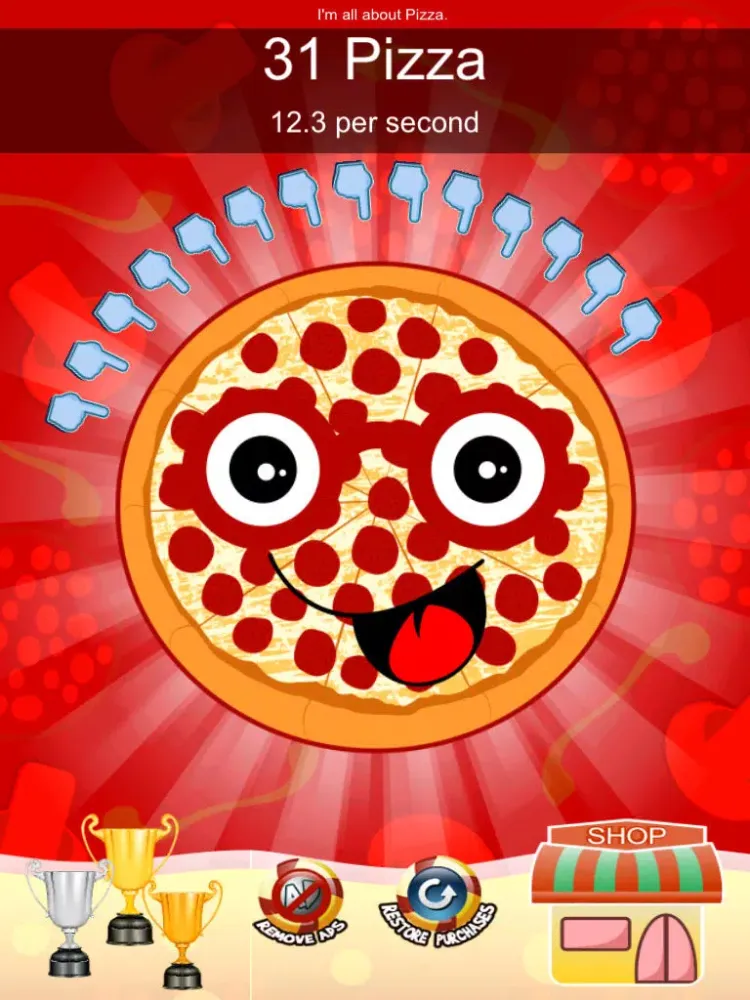 Crazy Clickers : Pizza Chef iPad  スクリーンショット
