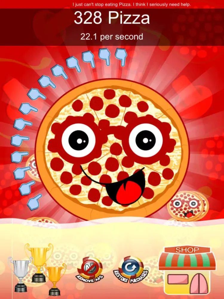 Crazy Clickers : Pizza Chef iPad  スクリーンショット