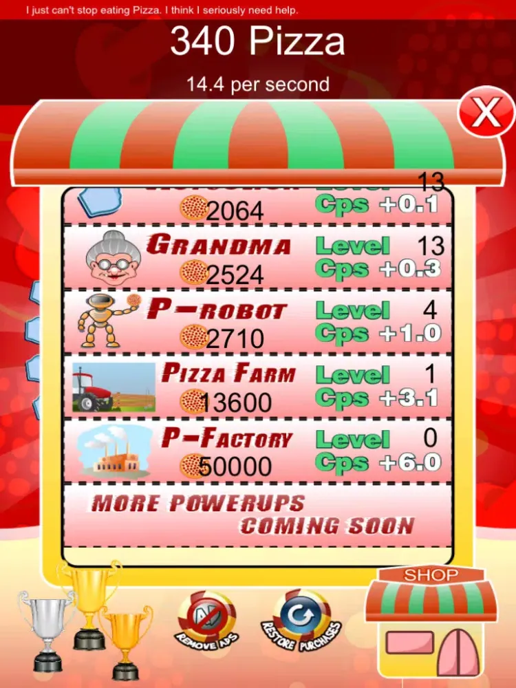 Crazy Clickers : Pizza Chef iPad  スクリーンショット