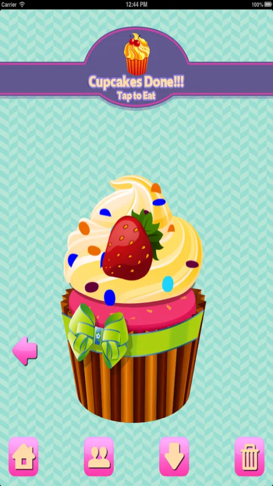 Tangkapan skrin Cooking Boss : Fun Free Cupcake Maker