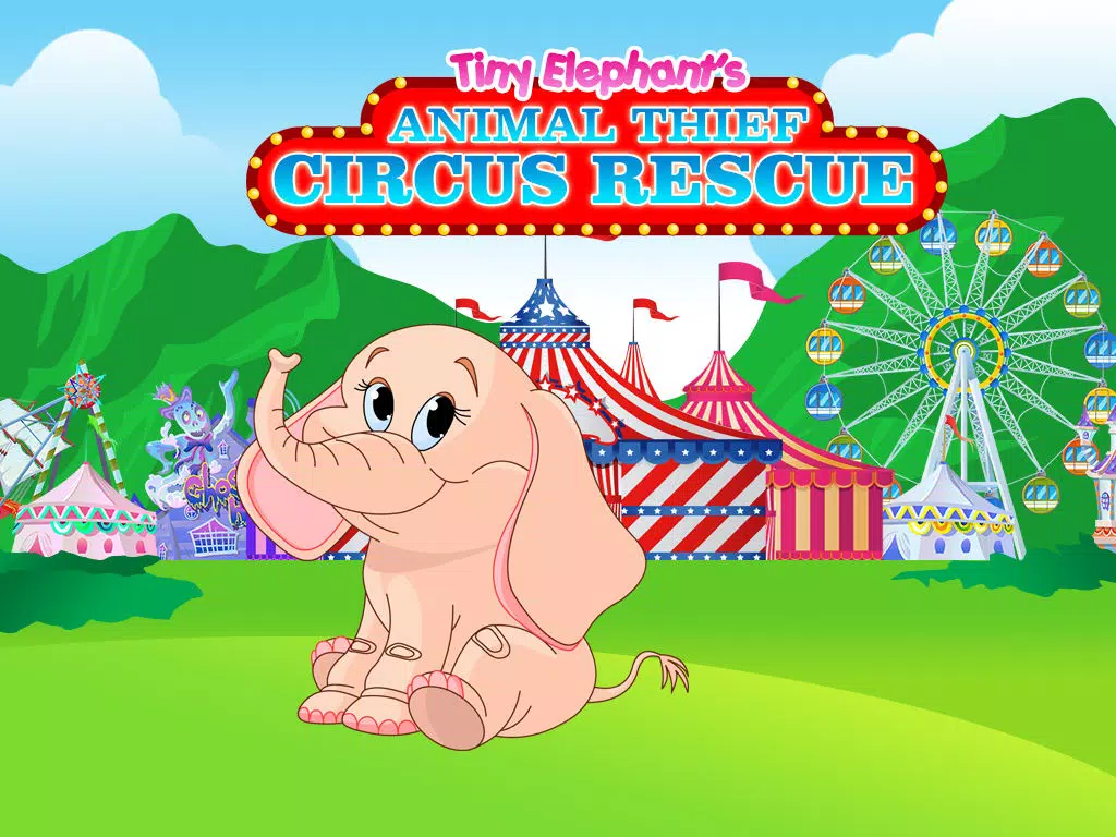 تصاویر Tiny Elephant's Animal Thief Circus Rescue iPad 