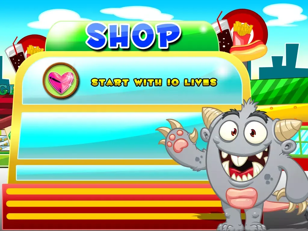 French Fries Happy Day : Street Food Monsters Running Escape iPad  স্ক্রিনশট