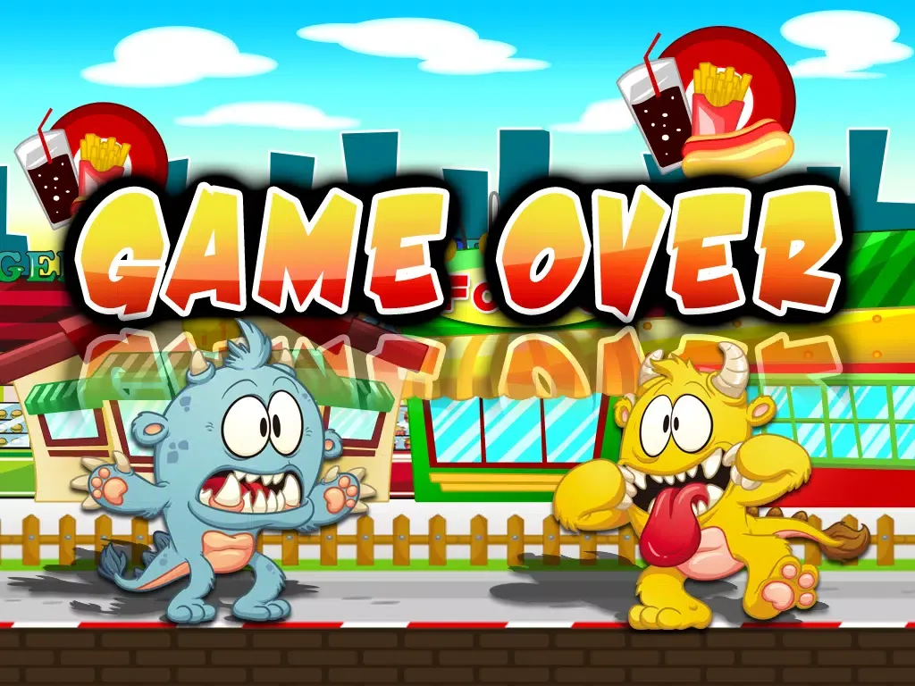 French Fries Happy Day : Street Food Monsters Running Escape iPad  স্ক্রিনশট